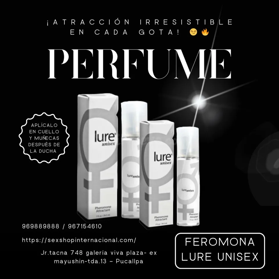 Potencia Sexual y Atracción Femenina: Feromonas Lure Unisex para Seducción y Deseo