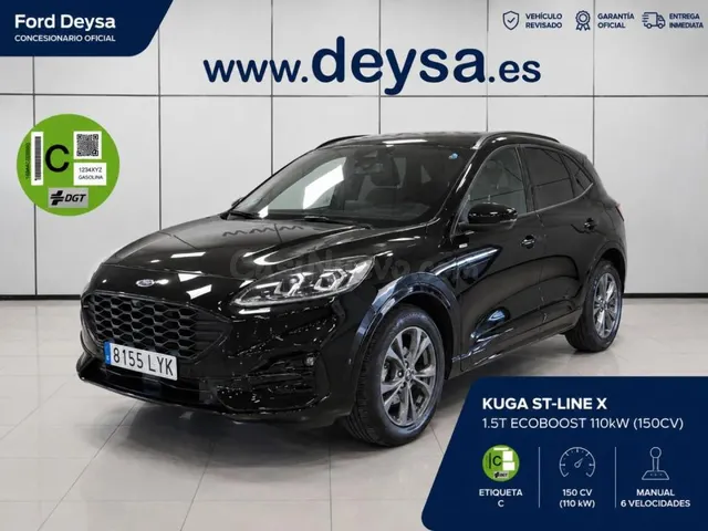 Ford Kuga 150 CV Madrid - Motor Gasolina 57.800 km