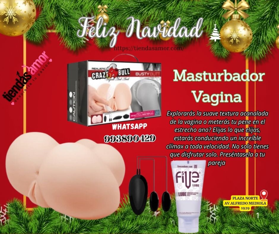 Masturbador Vagina Busty Butt con vibracin