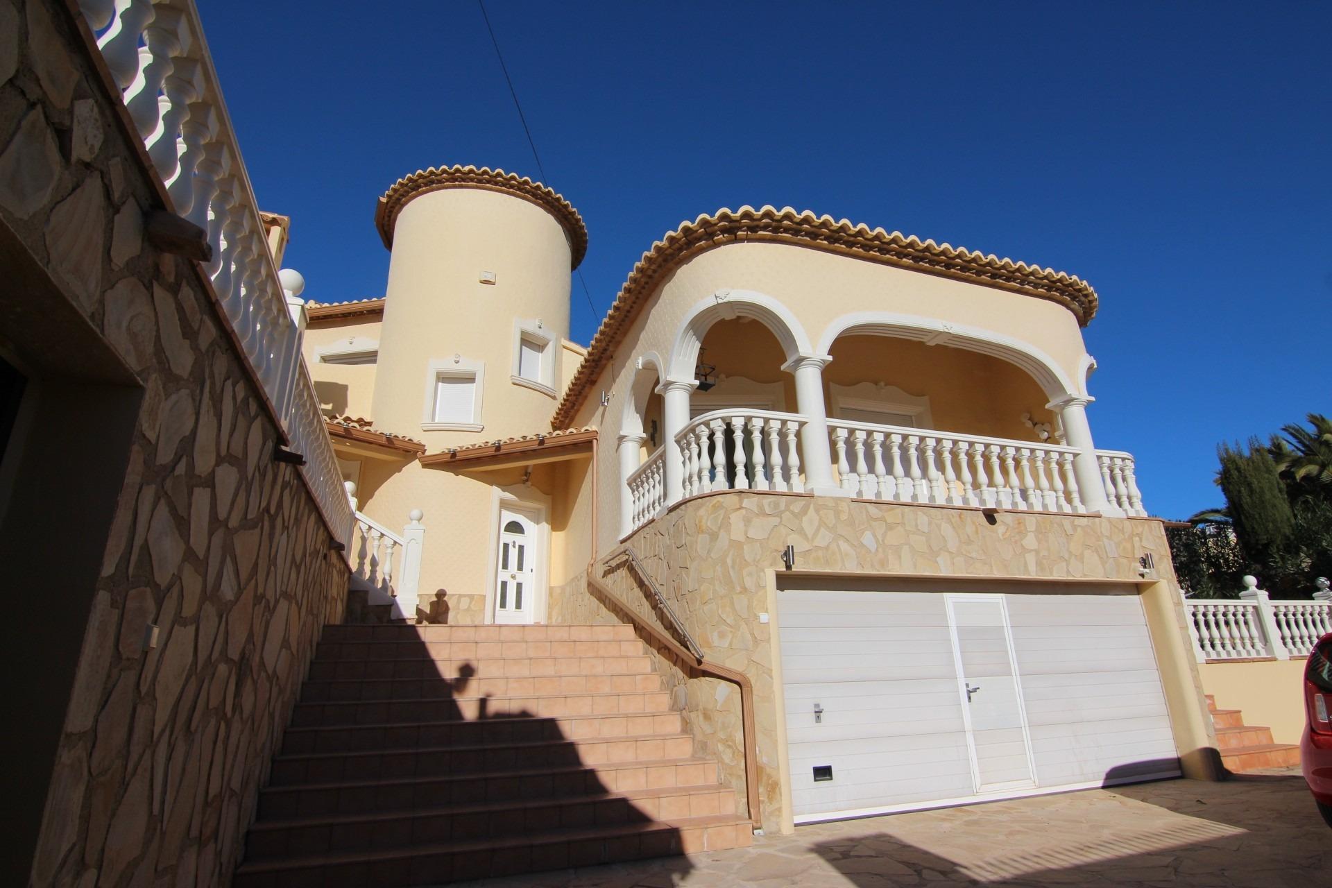 Villa independiente con vistas al mar en Calpe, ideal para i - foto 25