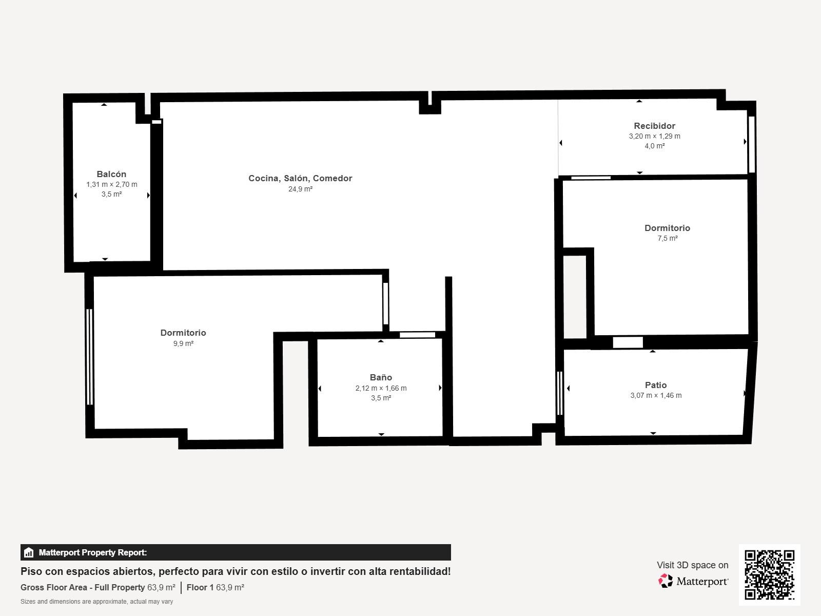 Piso versátil, perfecto para vivir o poner en alquiler! - foto 21