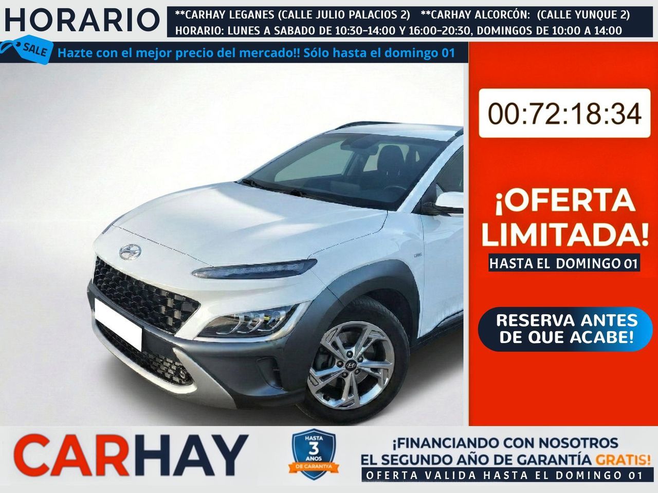 HYUNDAI KONA todoterreno 1.0 TGDI 48V Tecno 4X2
