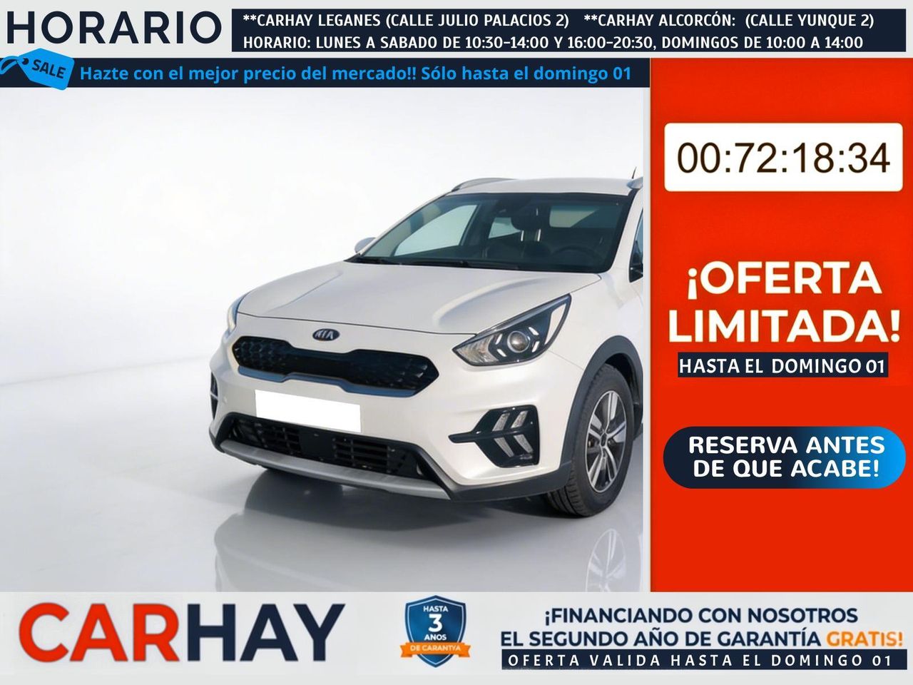 KIA NIRO 1.6 GDi HEV 104kW (141CV) Drive