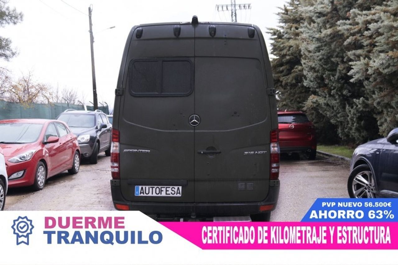 Mercedes Sprinter 316 NGT GAS GNC 3.5T MEDIO ALTO 156CV CAMP - foto 5