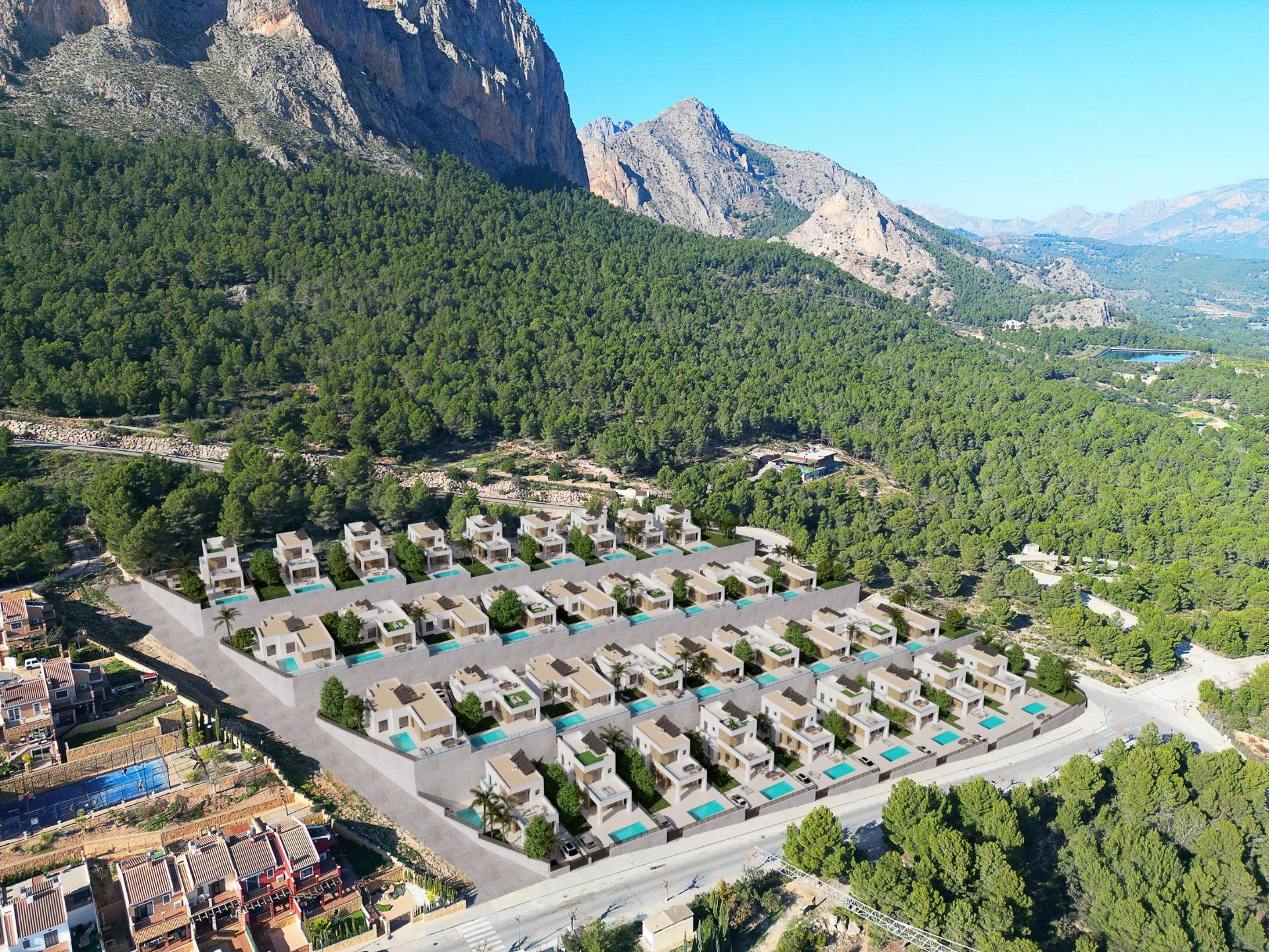 Impresionantes villas de nueva construcción en Polop con vis - foto 43