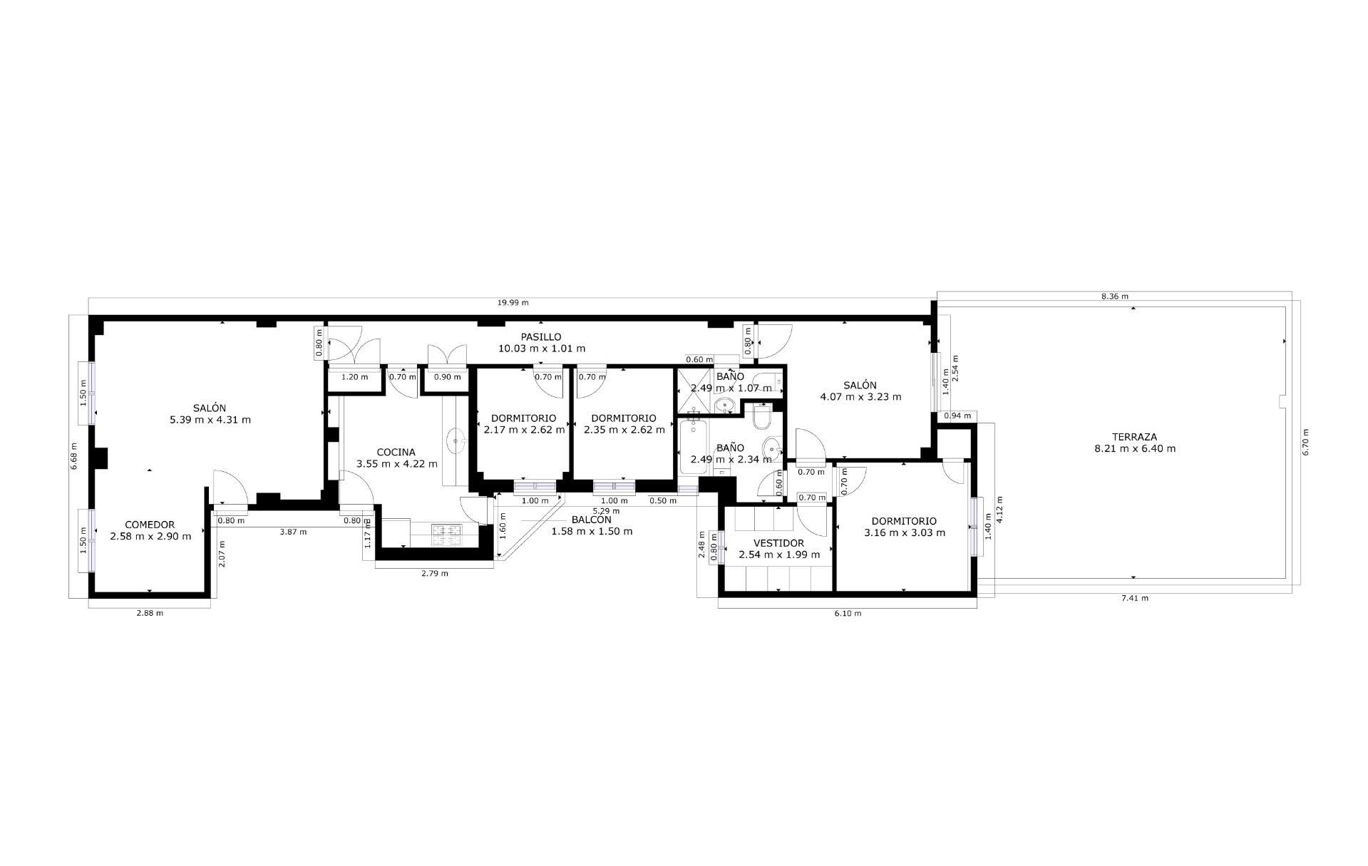 EXCLUSIVA VIVIENDA CON GRAN TERRAZA JUNTO A PRÍNCIPE DE VERG - foto 40