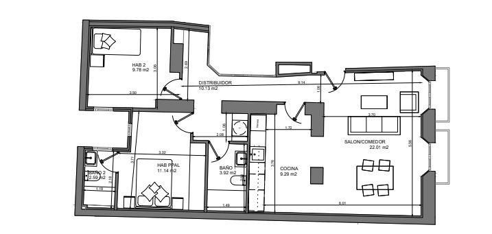 Apartamento totalmente reformado en Calle Plata - foto 13