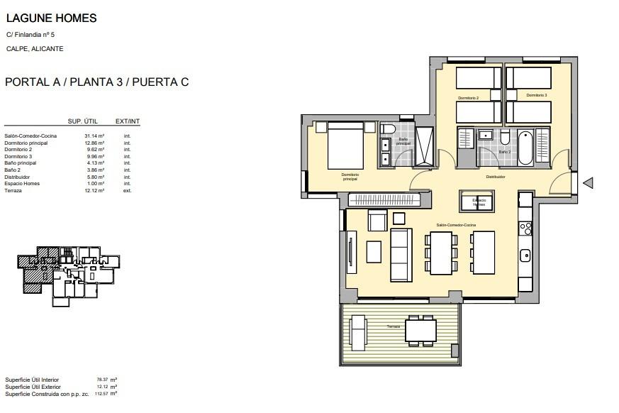 Apartamentos de lujo con amplias terrazas en Calpe - foto 13